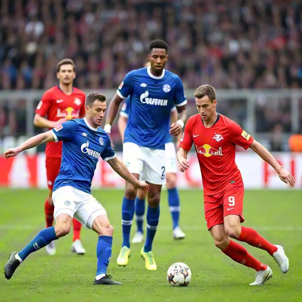 RB莱比锡客场逆转击败沙尔克，取得重要胜利的简单介绍